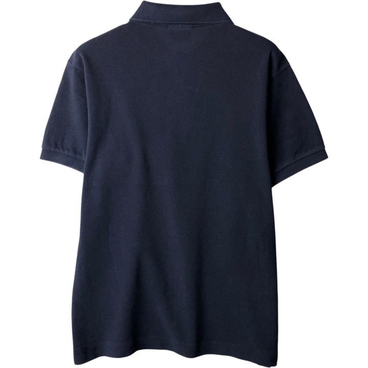 Lacoste LACOSTE short sleeve polo shirt size 3, men's size S unclear navy blue type Vintage Second Hand