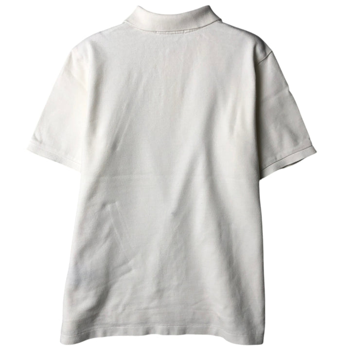 Ralph Lauren POLO by Ralph Lauren short sleeve polo shirt, women's size M cotton white type Vintage Second Hand
