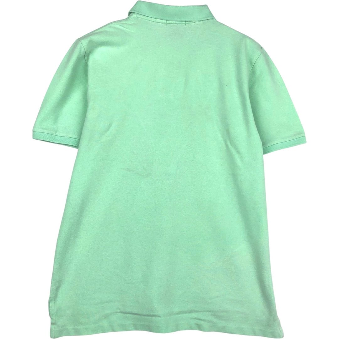 Ralph Lauren POLO by Ralph Lauren short sleeve polo shirt, women's size XL cotton Emerald green Vintage Second Hand
