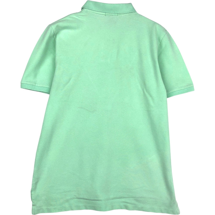 Ralph Lauren POLO by Ralph Lauren short sleeve polo shirt, women's size XL cotton Emerald green Vintage Second Hand