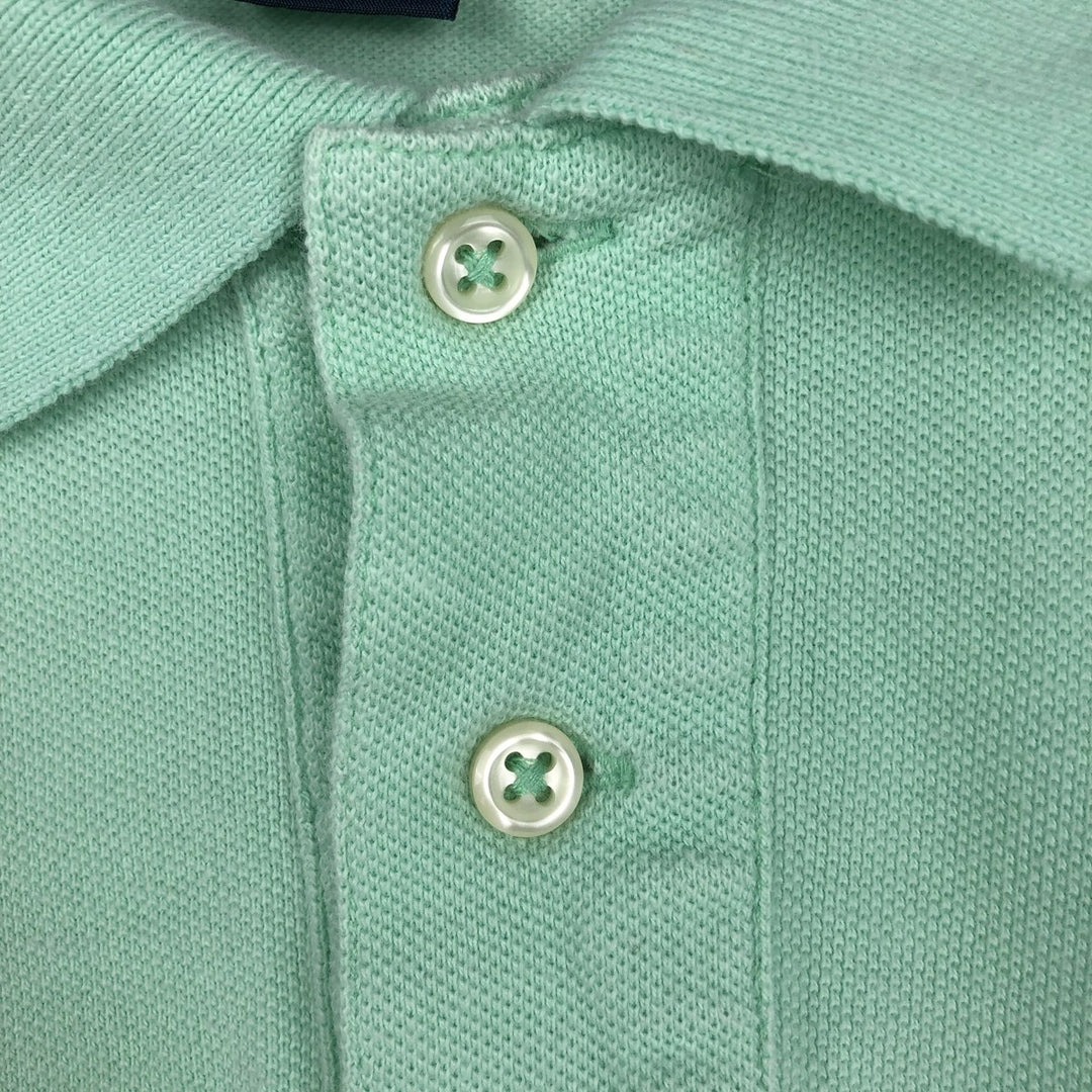 Ralph Lauren POLO by Ralph Lauren short sleeve polo shirt, women's size XL cotton Emerald green Vintage Second Hand