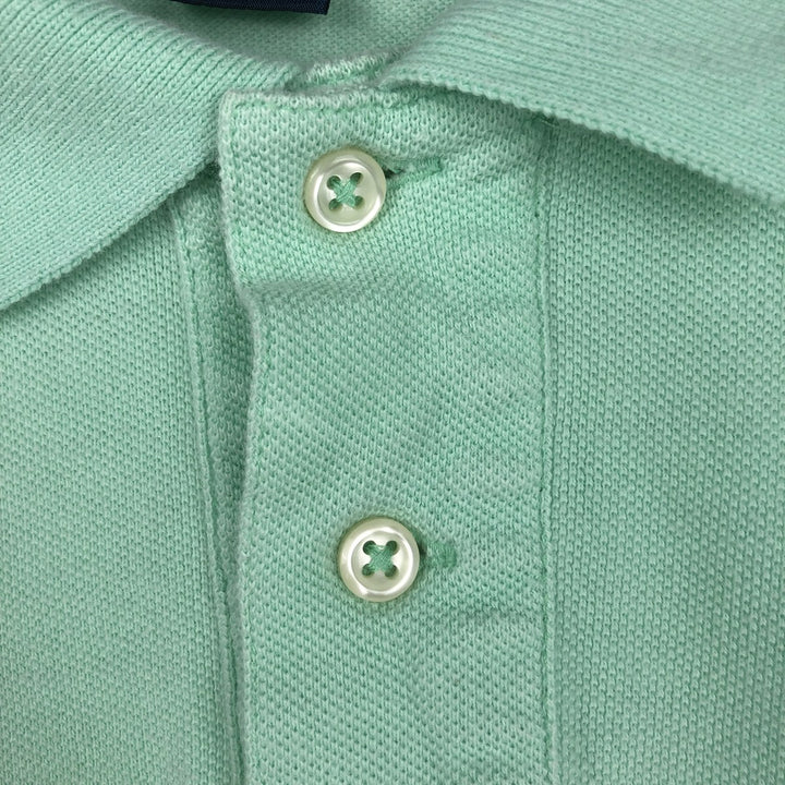 Ralph Lauren POLO by Ralph Lauren short sleeve polo shirt, women's size XL cotton Emerald green Vintage Second Hand
