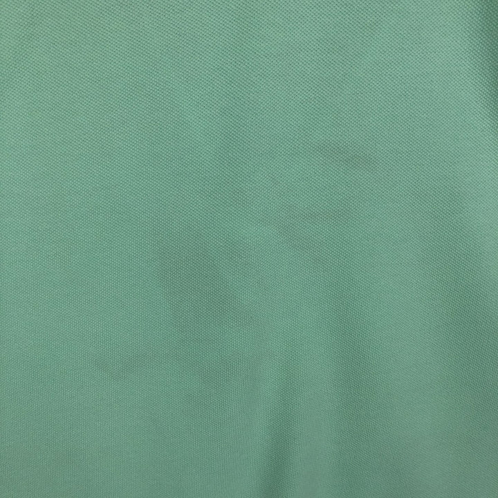 Ralph Lauren POLO by Ralph Lauren short sleeve polo shirt, women's size XL cotton Emerald green Vintage Second Hand