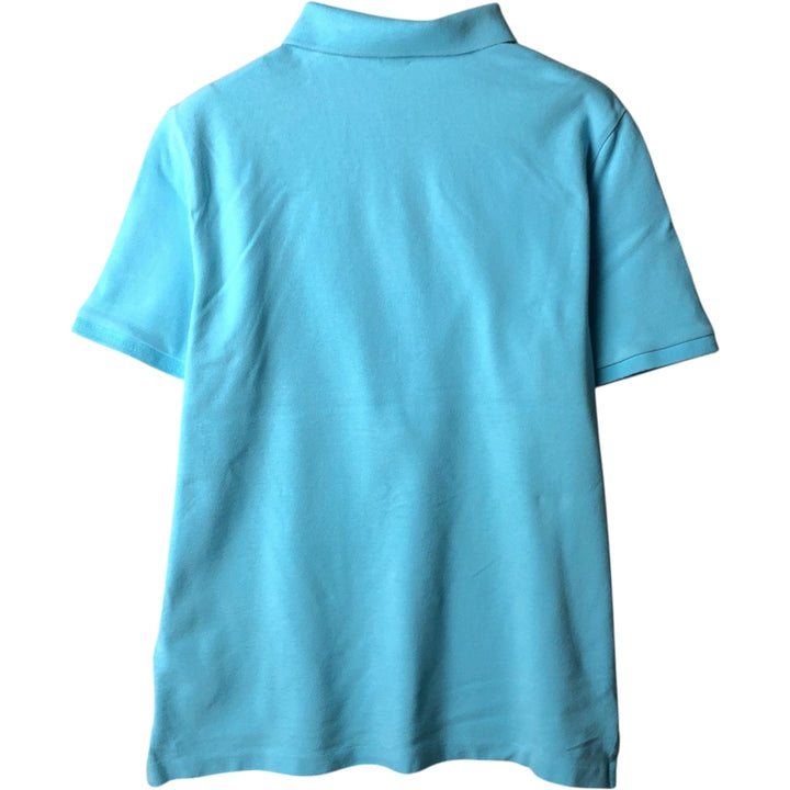 Ralph Lauren POLO RALPH LAUREN CLASSIC FIT short sleeve polo shirt for women, size M cotton Blue type light blue Vintage Second Hand