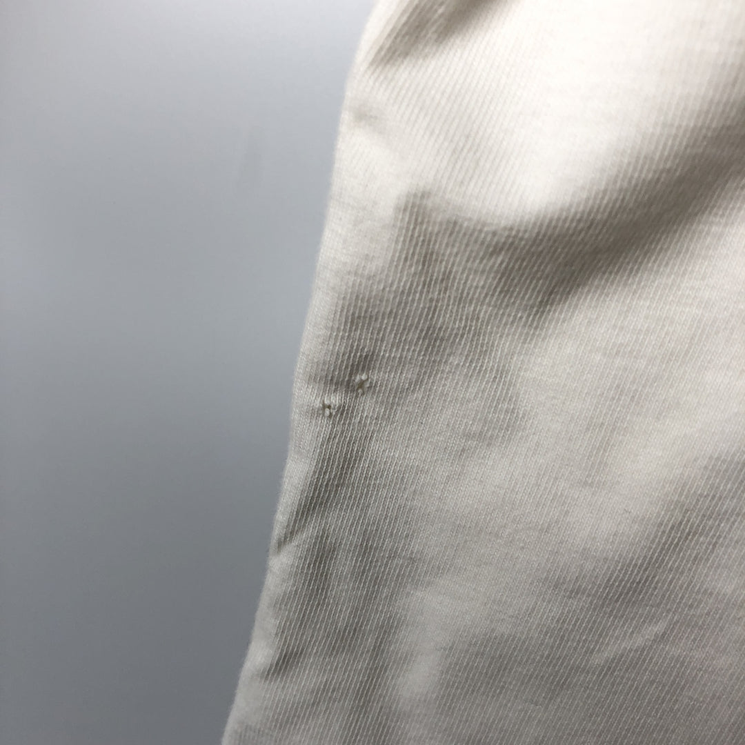 Ralph Lauren POLO RALPH LAUREN Big Pony Long-Sleeve Rugby Shirt, Women's Size M (approx.) cotton white type Vintage Second Hand
