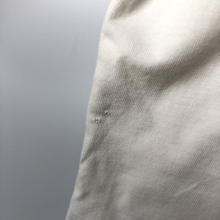 Ralph Lauren POLO RALPH LAUREN Big Pony Long-Sleeve Rugby Shirt, Women's Size M (approx.) cotton white type Vintage Second Hand