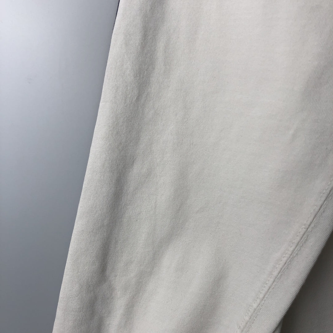 Ralph Lauren POLO RALPH LAUREN Big Pony Long-Sleeve Rugby Shirt, Women's Size M (approx.) cotton white type Vintage Second Hand