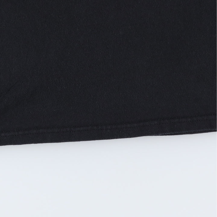 Anvil Long-Sleeve T-Shirt (Women's Size S) cotton black type Vintage Second Hand