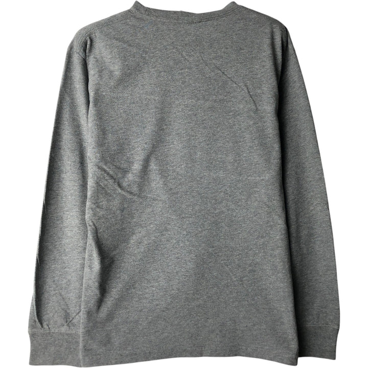 Ralph Lauren POLO by Ralph Lauren long-sleeved T-shirt, women's size L cotton gray type Vintage Second Hand