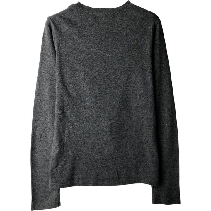 Ralph Lauren RALPH LAUREN SPORT Long T-shirt Long T Women's L size cotton Charcoal Vintage Second Hand