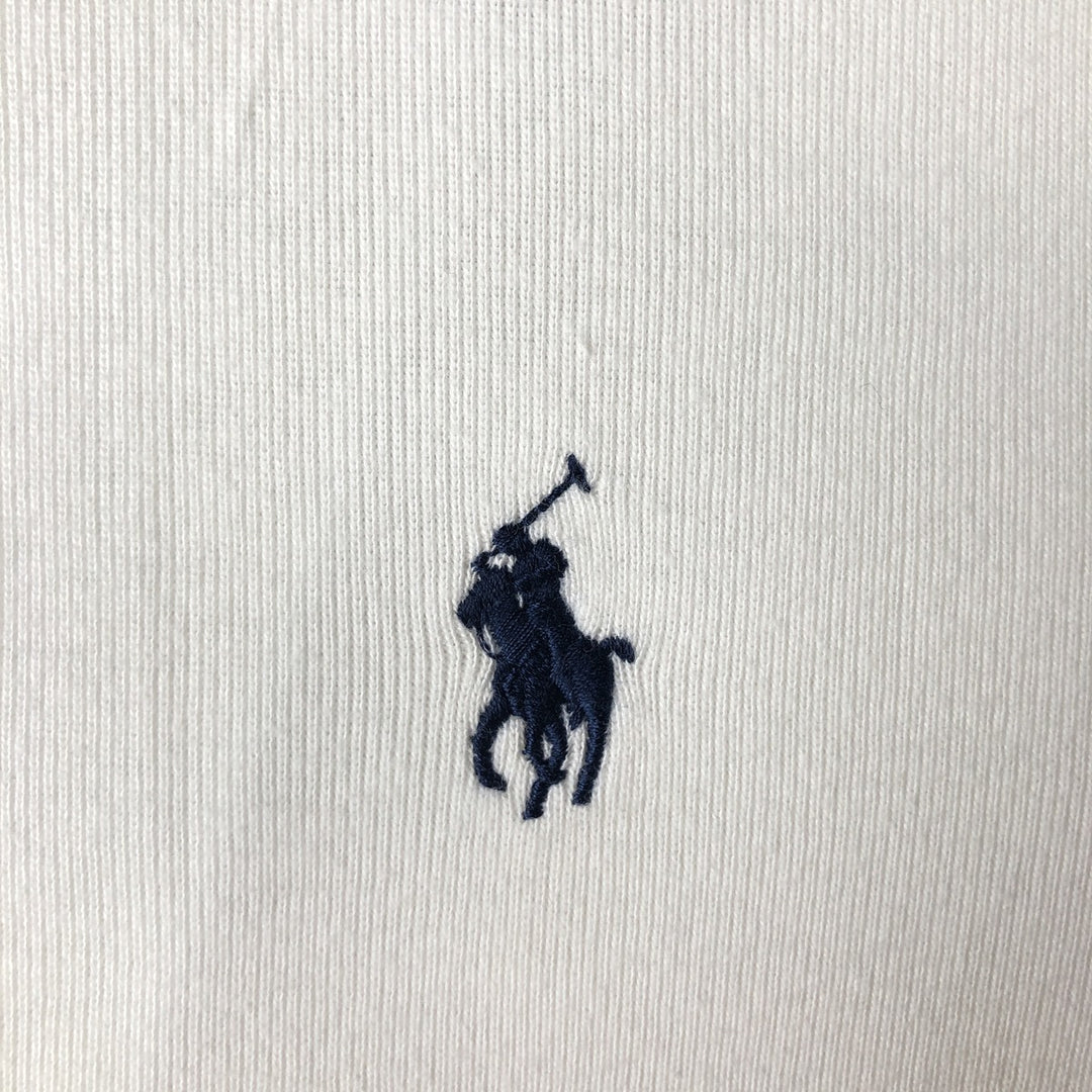 Ralph Lauren RALPH LAUREN SPORT Long T-shirt Long T Women's XL size cotton white type Vintage Second Hand