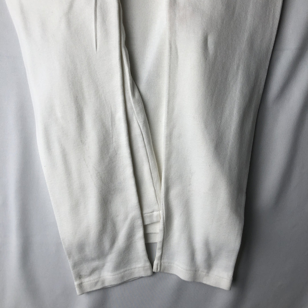 Ralph Lauren RALPH LAUREN SPORT Long T-shirt Long T Women's XL size cotton white type Vintage Second Hand