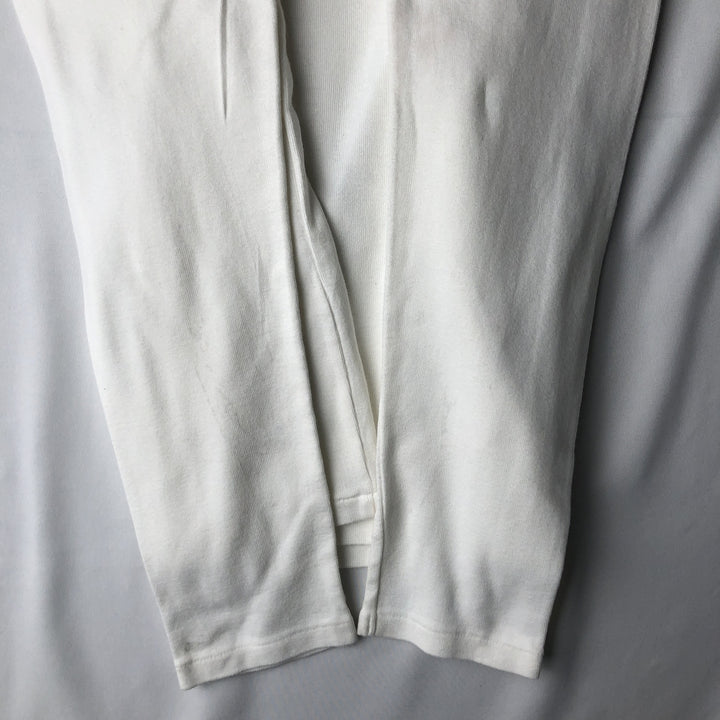 Ralph Lauren RALPH LAUREN SPORT Long T-shirt Long T Women's XL size cotton white type Vintage Second Hand