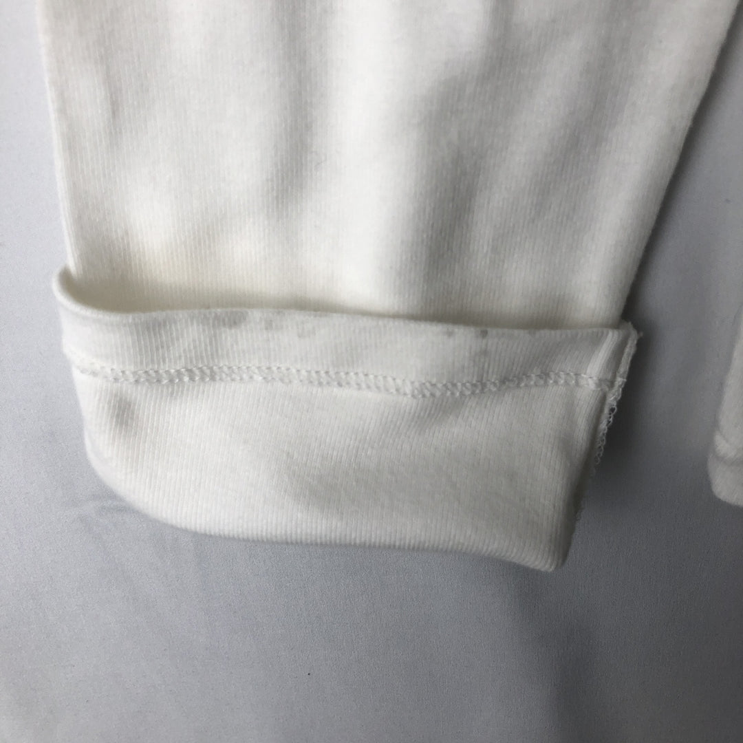 Ralph Lauren RALPH LAUREN SPORT Long T-shirt Long T Women's XL size cotton white type Vintage Second Hand