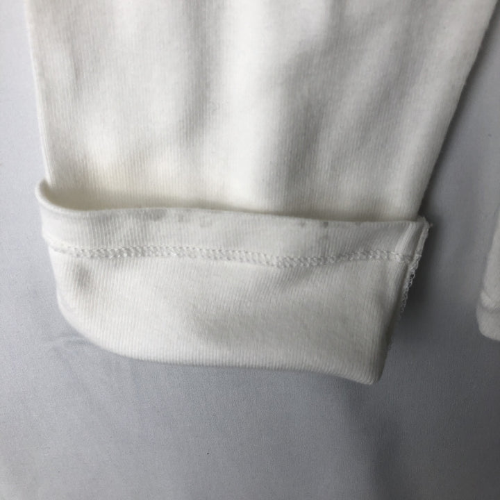 Ralph Lauren RALPH LAUREN SPORT Long T-shirt Long T Women's XL size cotton white type Vintage Second Hand