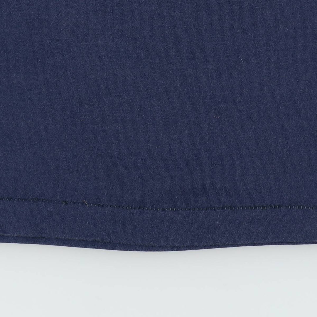 90'S Screen Stars Long-Sleeve T-Shirt, Made in USA, Women's Size S (Equivalent), Vintage cotton navy blue type Vintage Second Hand