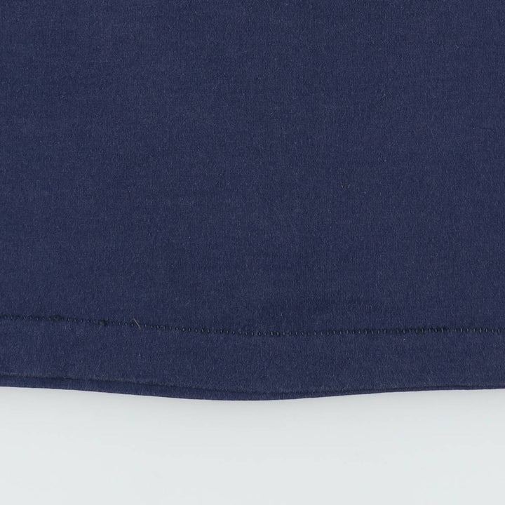 90'S Screen Stars Long-Sleeve T-Shirt, Made in USA, Women's Size S (Equivalent), Vintage cotton navy blue type Vintage Second Hand