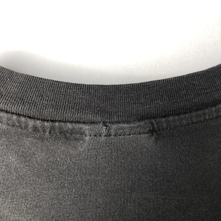 SNOOP DOGG Long-Sleeve Wrap T-Shirt (Men's XL equivalent) unclear black type Vintage Second Hand