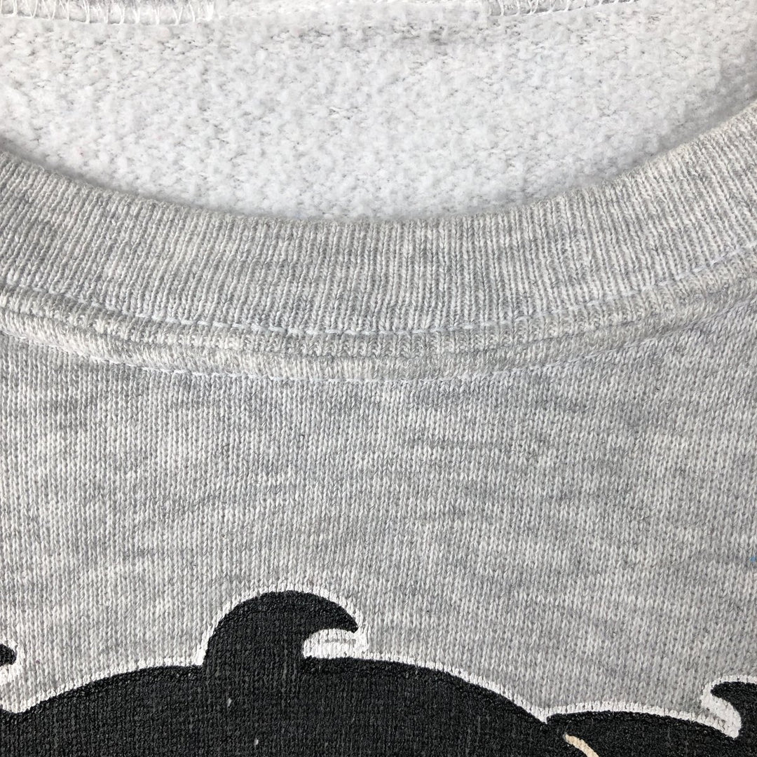 90'S Betty Boop character sweatshirt, women's size M equivalent, vintage. unclear gray type Vintage Second Hand
