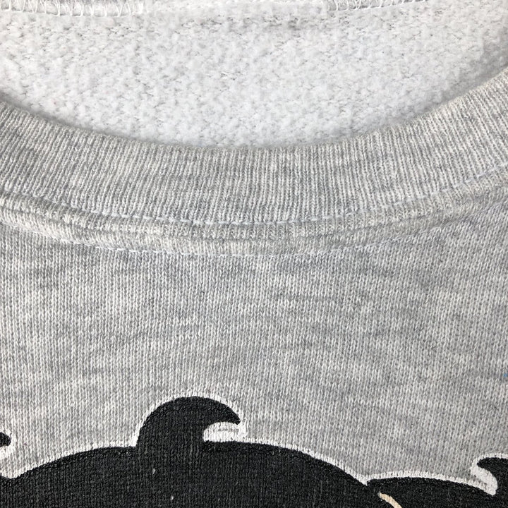 90'S Betty Boop character sweatshirt, women's size M equivalent, vintage. unclear gray type Vintage Second Hand
