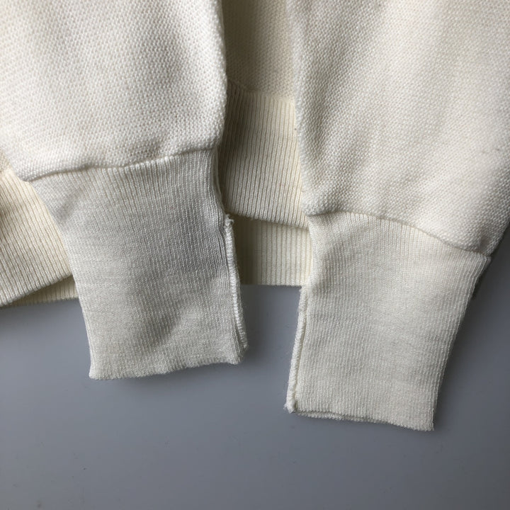 90'S IZOD Acrylic Knit Cardigan, Men's Size M (approx.), Vintage acrylic unbleached Vintage Second Hand