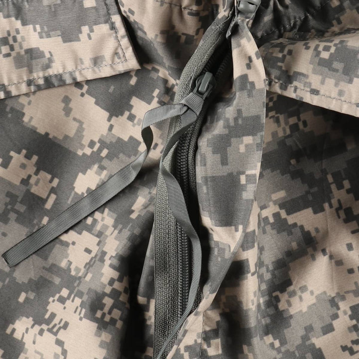 2000'S US Military Issue Camouflage Pattern ACU Digital Camo Military Gore-Tex Cargo Pants Made in USA MEDIUM LONG (Men's M equivalent) unclear gray type Vintage Second Hand