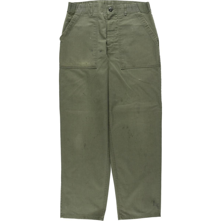 Military Baker Pants, Men's W32 (approx.), Vintage unclear Khaki type Vintage Second Hand