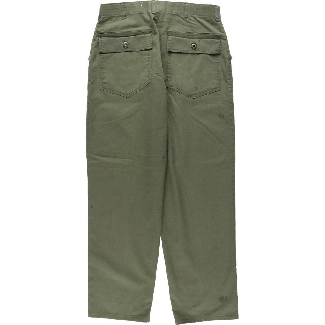 Military Baker Pants, Men's W32 (approx.), Vintage unclear Khaki type Vintage Second Hand