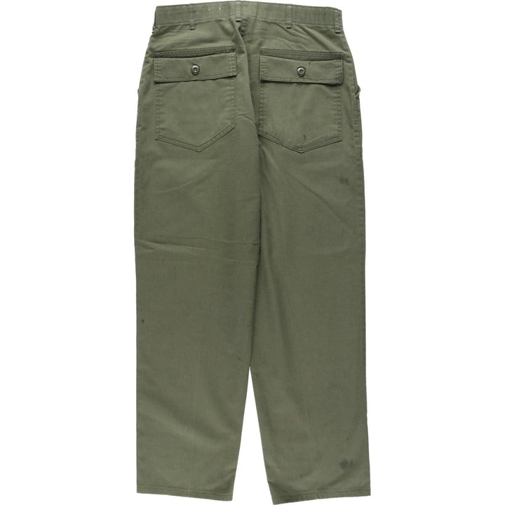 Military Baker Pants, Men's W32 (approx.), Vintage unclear Khaki type Vintage Second Hand