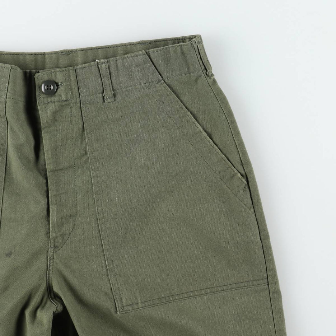 Military Baker Pants, Men's W32 (approx.), Vintage unclear Khaki type Vintage Second Hand