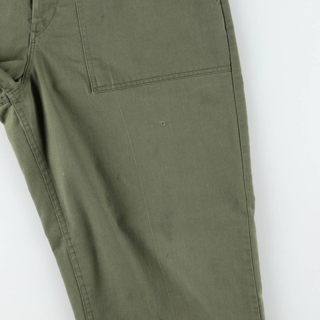 Military Baker Pants, Men's W32 (approx.), Vintage unclear Khaki type Vintage Second Hand