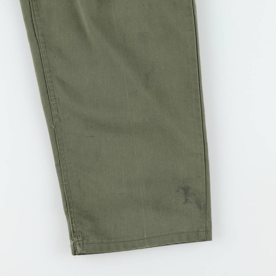 Military Baker Pants, Men's W32 (approx.), Vintage unclear Khaki type Vintage Second Hand