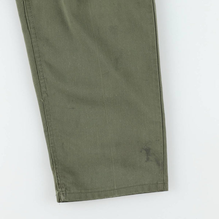 Military Baker Pants, Men's W32 (approx.), Vintage unclear Khaki type Vintage Second Hand