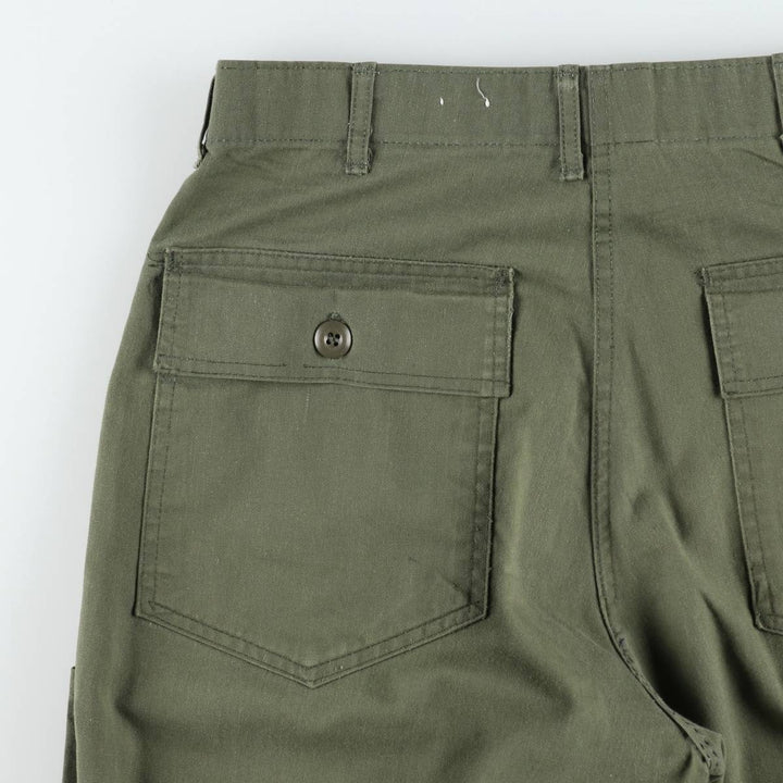 Military Baker Pants, Men's W32 (approx.), Vintage unclear Khaki type Vintage Second Hand