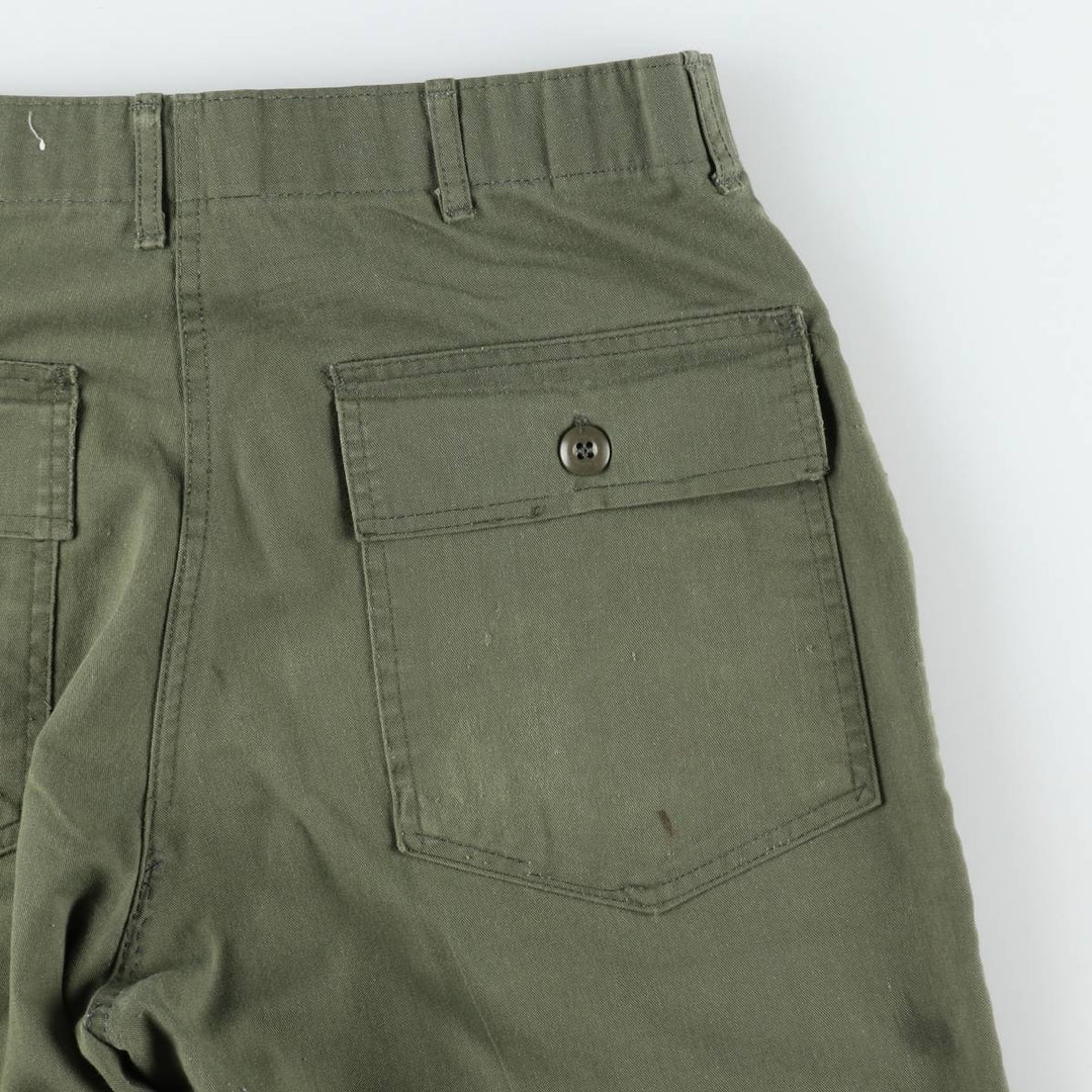 Military Baker Pants, Men's W32 (approx.), Vintage unclear Khaki type Vintage Second Hand