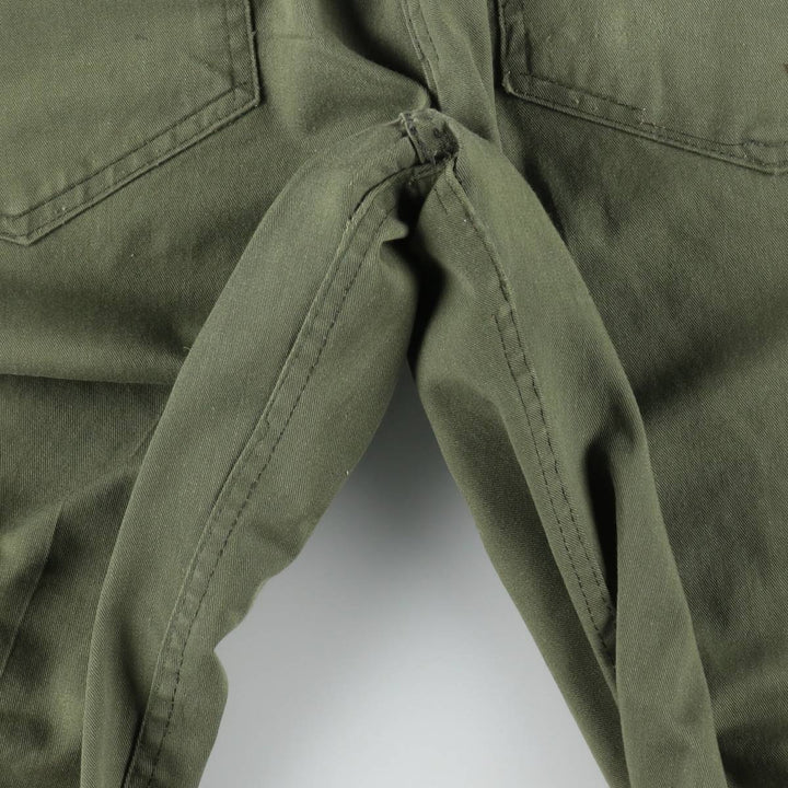 Military Baker Pants, Men's W32 (approx.), Vintage unclear Khaki type Vintage Second Hand