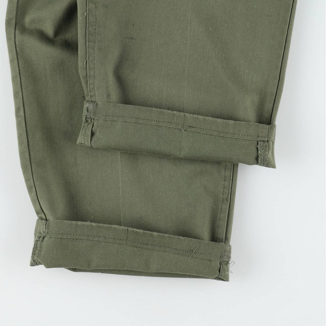 Military Baker Pants, Men's W32 (approx.), Vintage unclear Khaki type Vintage Second Hand