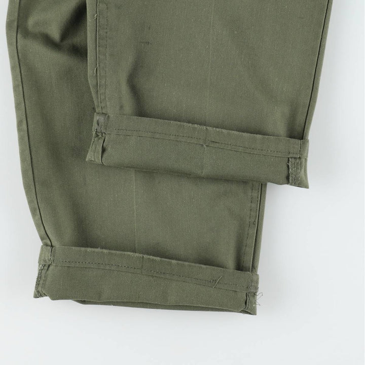 Military Baker Pants, Men's W32 (approx.), Vintage unclear Khaki type Vintage Second Hand