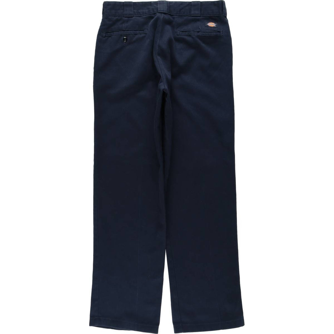 Dickies 874 Original Fit Work Pants for Men, W32 equivalent polyester navy blue type Vintage Second Hand