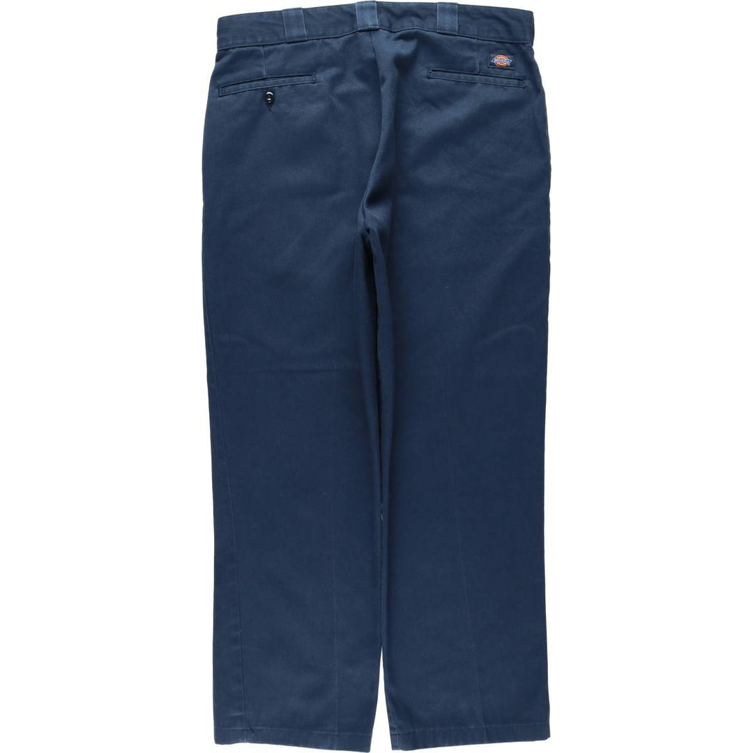 Dickies 874 Work Pants, Men's, Size W36 polyester navy blue type Vintage Second Hand