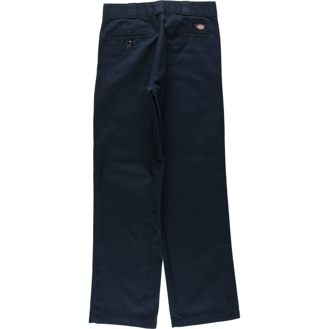 Dickies 874 Original Fit Work Pants for Men, W32 equivalent polyester navy blue type Vintage Second Hand