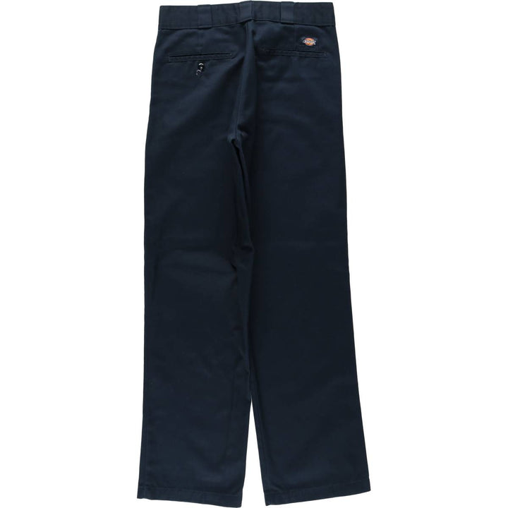 Dickies 874 Original Fit Work Pants for Men, W32 equivalent polyester navy blue type Vintage Second Hand