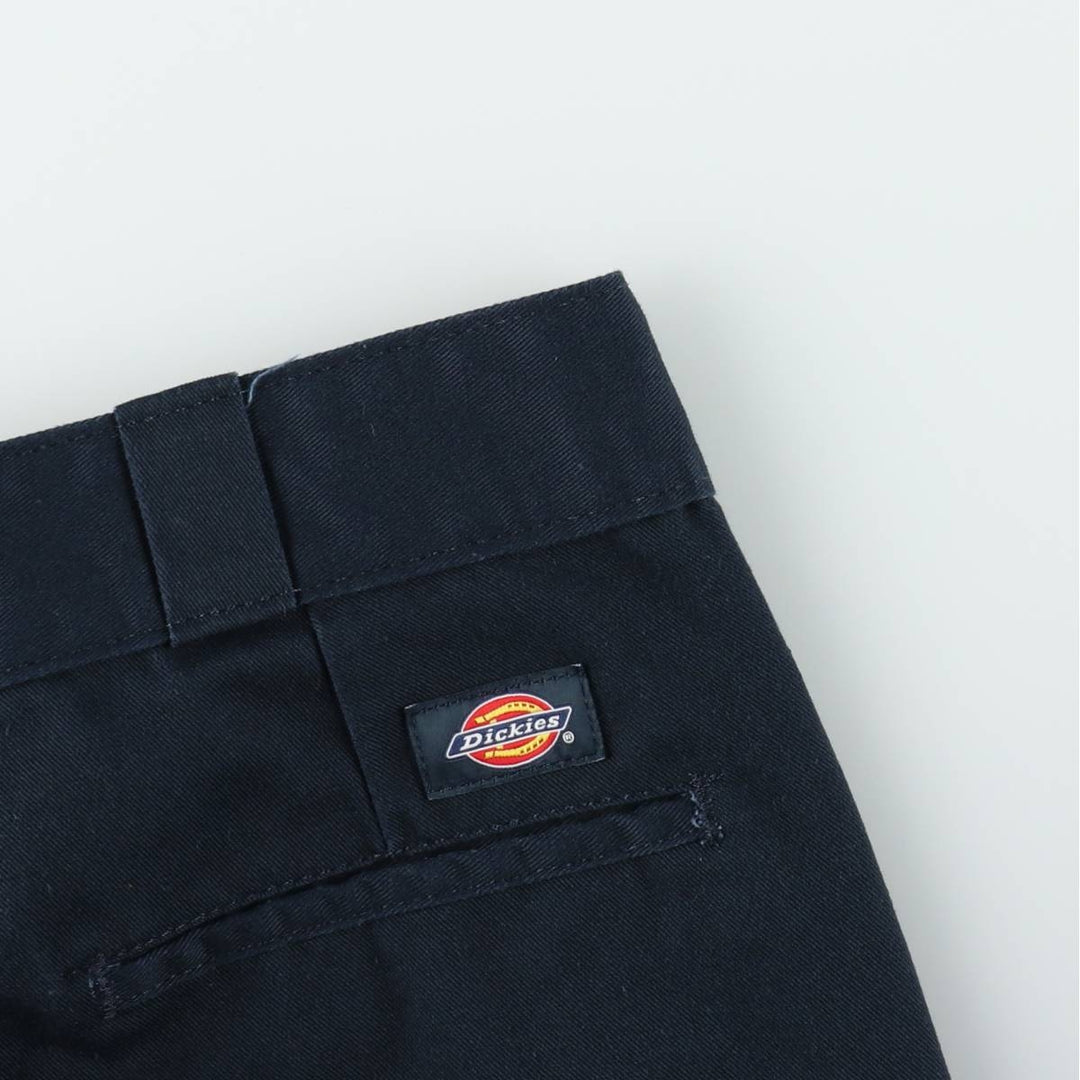 Dickies 874 Original Fit Work Pants for Men, W32 equivalent polyester navy blue type Vintage Second Hand