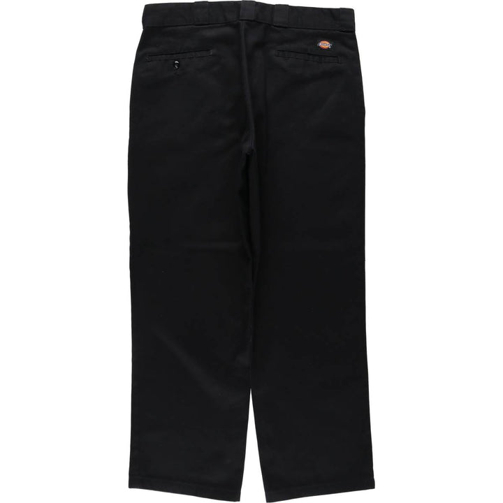 2000'S Dickies 874 Original Fit Work Pants, Men's W35 (approx.) polyester black type Vintage Second Hand