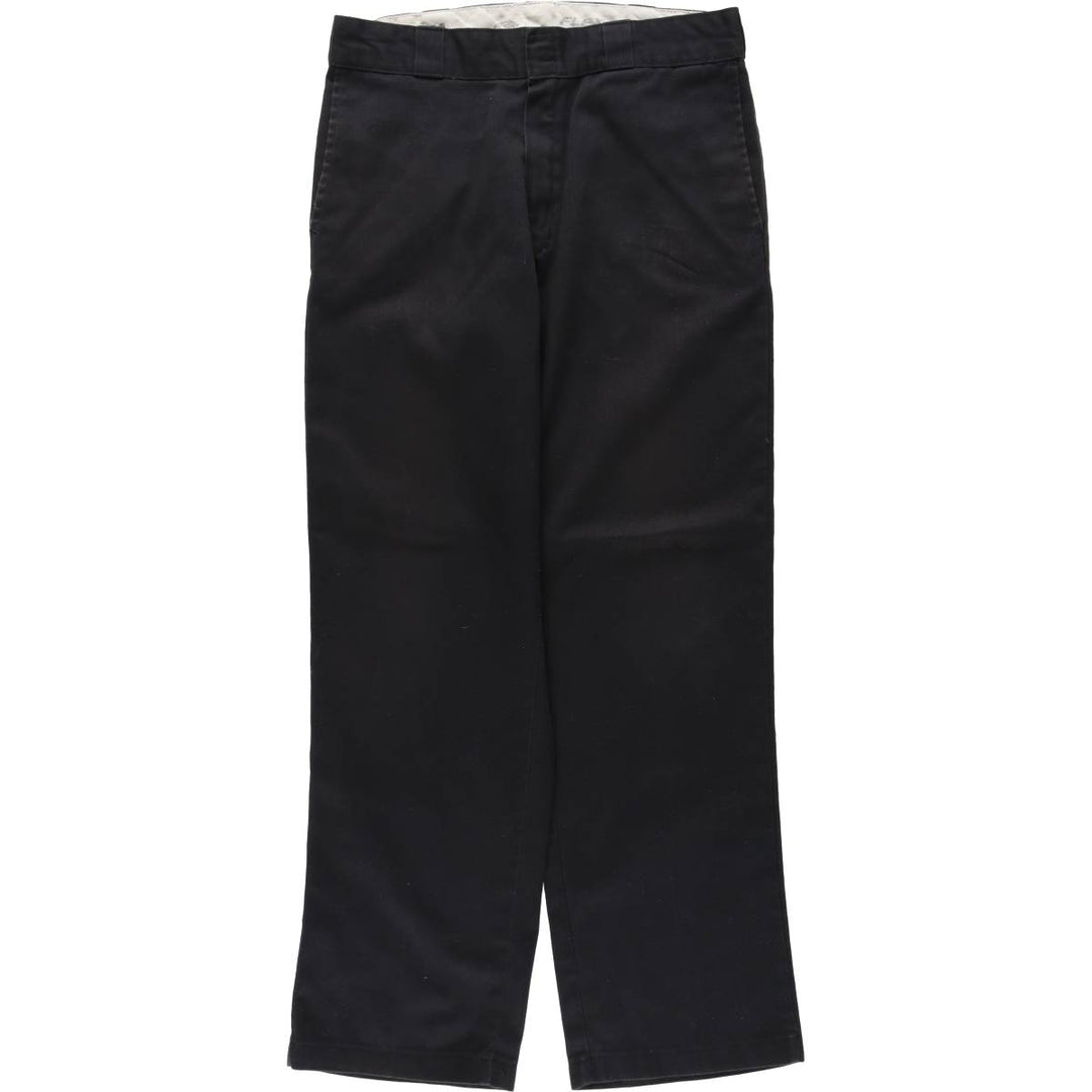 Dickies 874 FLEX ORIGINAL FIT Work Pants for Men, W33 equivalent polyester black type Vintage Second Hand