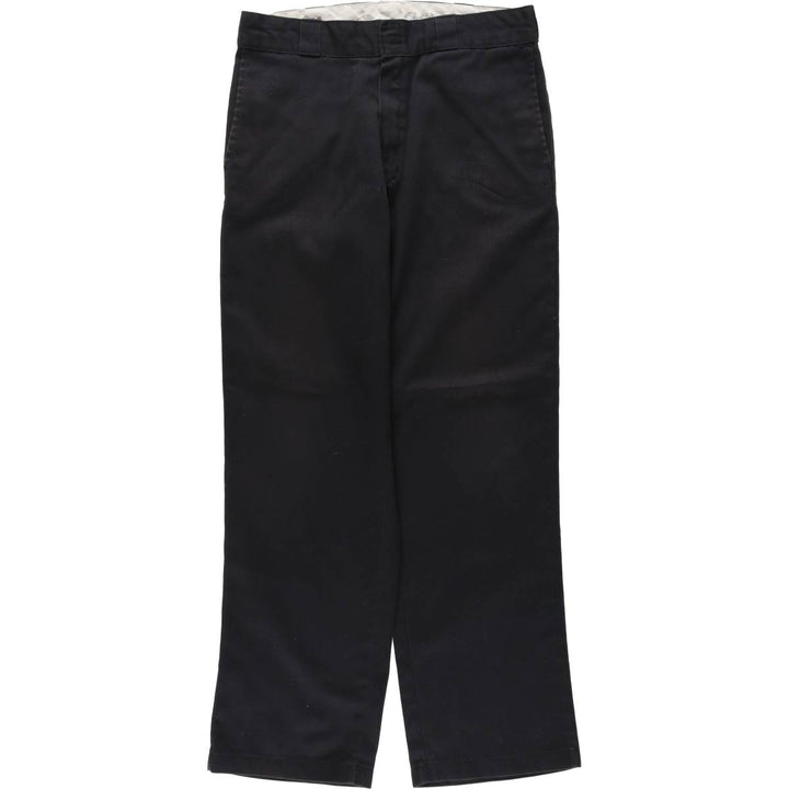 Dickies 874 FLEX ORIGINAL FIT Work Pants for Men, W33 equivalent polyester black type Vintage Second Hand