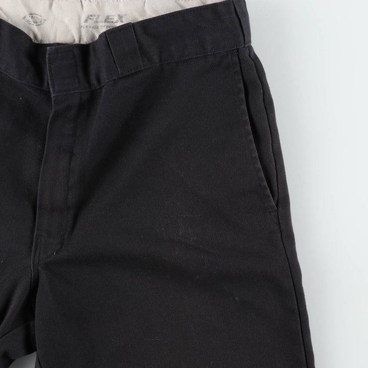 Dickies 874 FLEX ORIGINAL FIT Work Pants for Men, W33 equivalent polyester black type Vintage Second Hand
