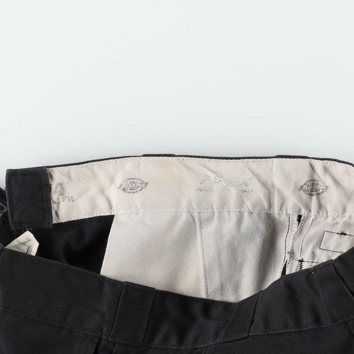 Dickies 874 FLEX ORIGINAL FIT Work Pants for Men, W33 equivalent polyester black type Vintage Second Hand