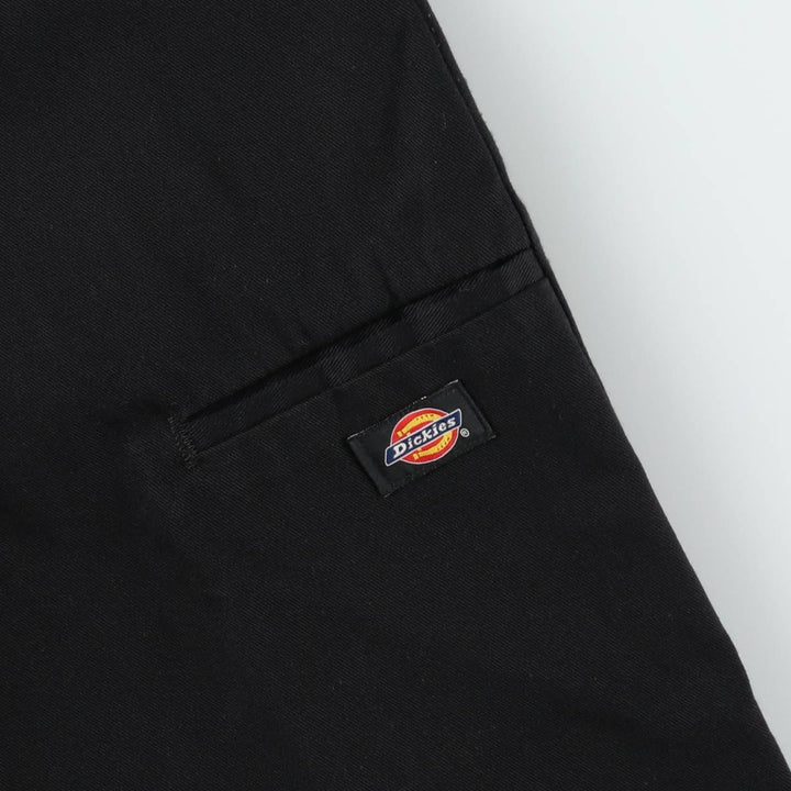 Dickies Loose Fit Double Knee Work Pants, Men's, Size W37 polyester black type Vintage Second Hand