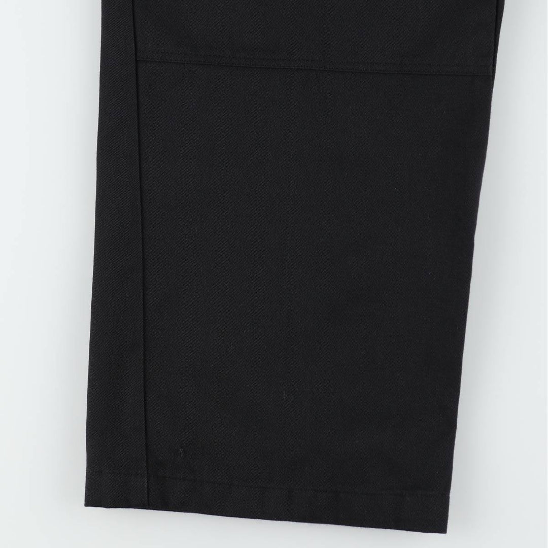 Dickies Loose Fit Double Knee Work Pants, Men's, Size W37 polyester black type Vintage Second Hand